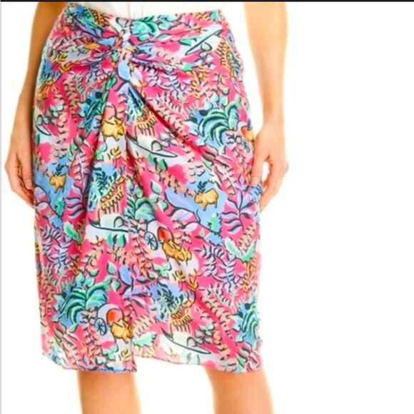 J. McLaughlin Dresses & Skirts - J. Mclaughlin Blakely Tropical Floral Pencil Skirt Size 6